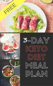 Eat Keto Everywhere - Get Our Free 3 Day Keto Meal Plan Book For Health & Weight Loss + weekly recipes, straight to your inbox.